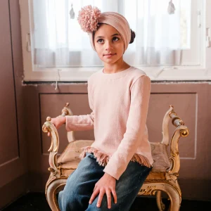 FASCIA CON POMPON LANA