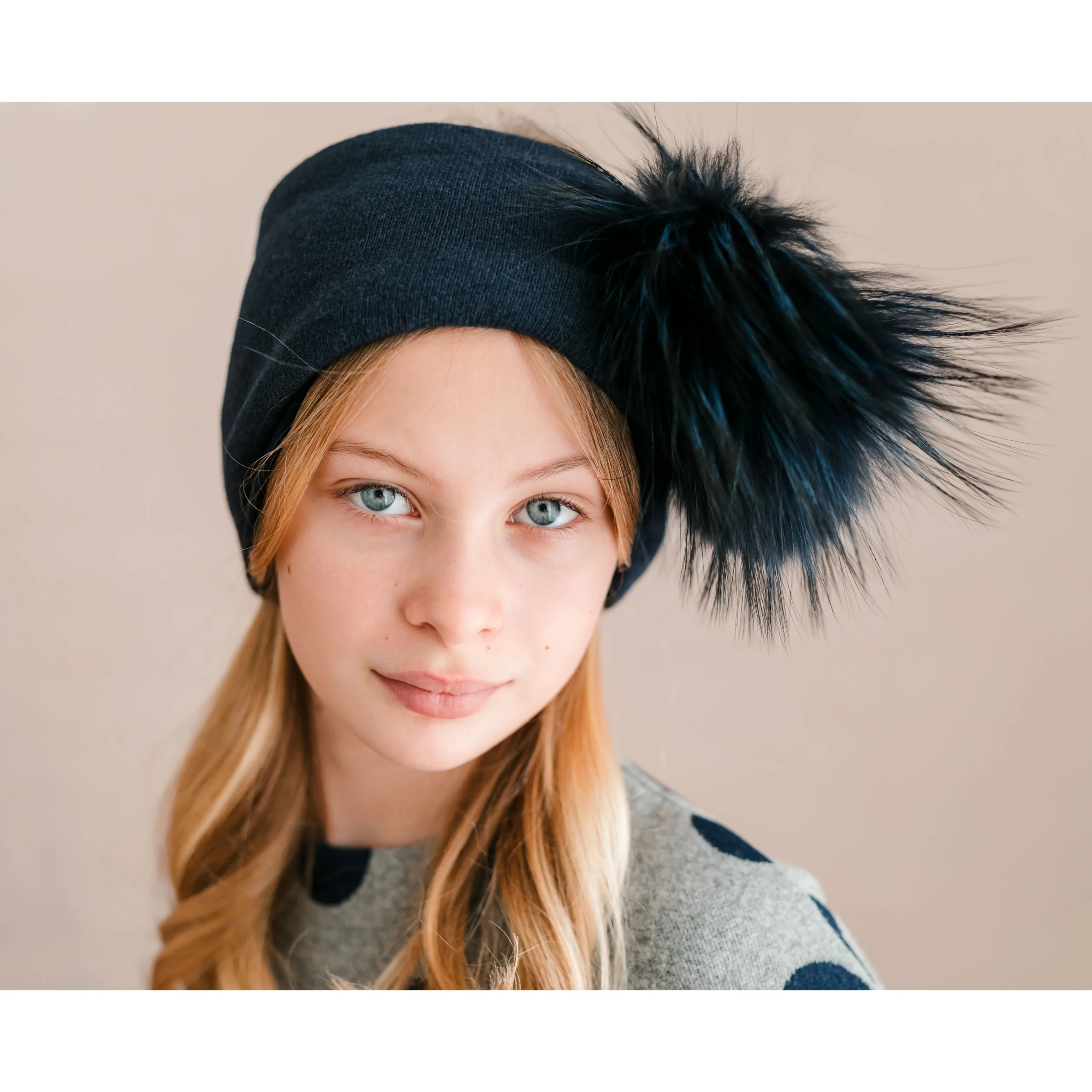 FASCIA CON MAXI POMPON - immagine 3