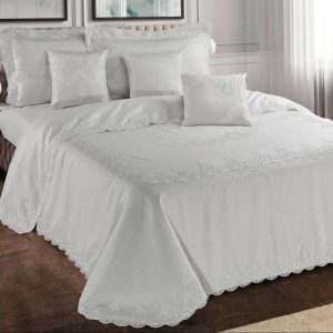 ELISABETTA CUSCINO 40X40 LINO REBRODE’ MORE’