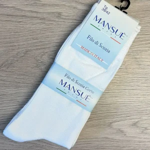 Calza corta in FILO DI SCOZIA uomo MANSUE’ –  200