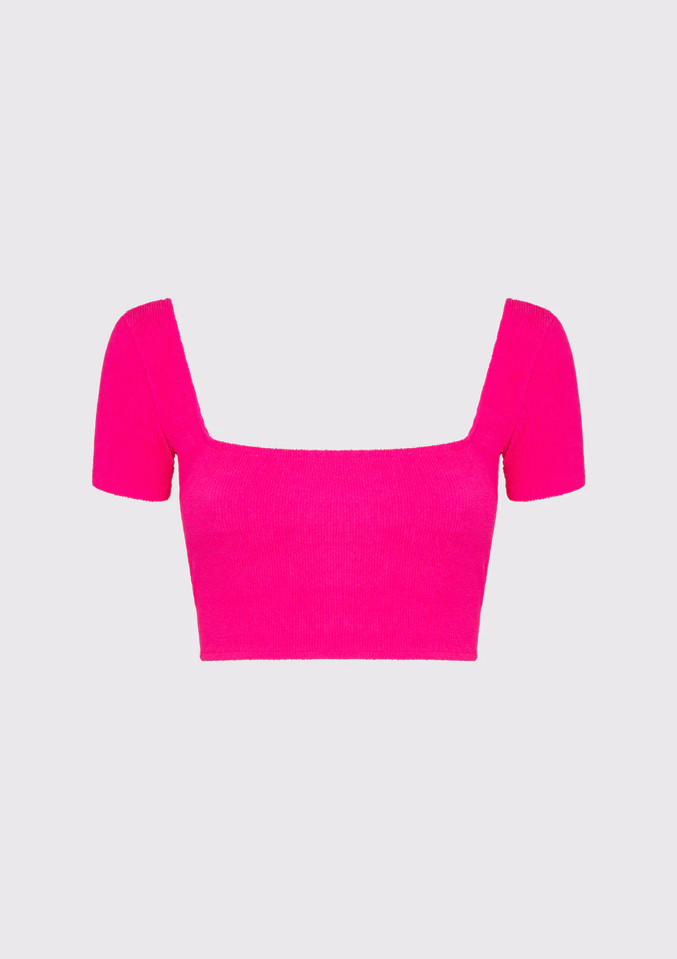 T-SHIRT CROP DONNA ME FUI FUCSIA - immagine 2