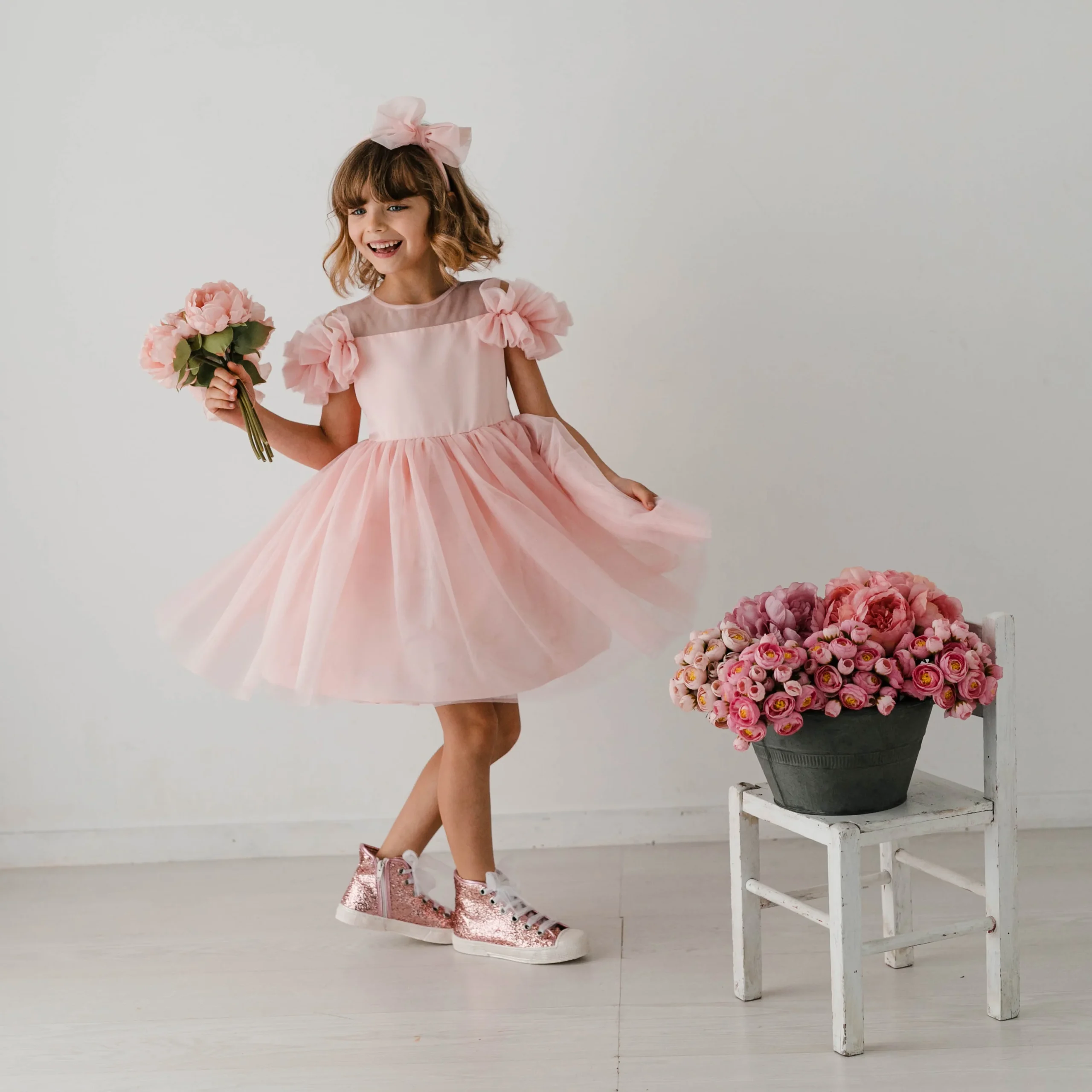 ABITO ELEGANTE IN RASO - immagine 2