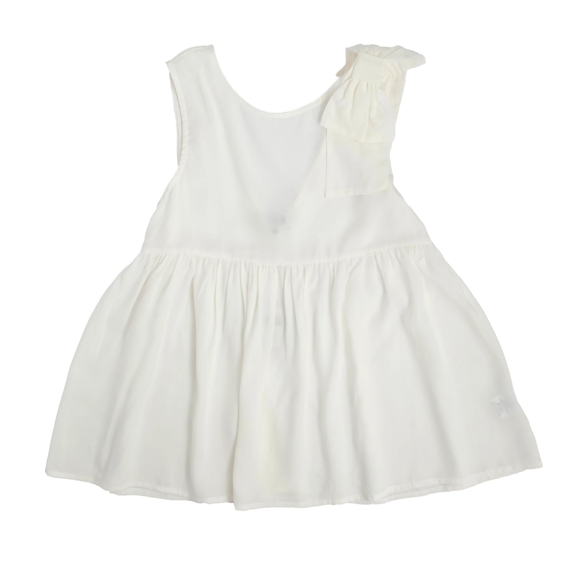 TOP IN VISCOSA CON FIOCCO