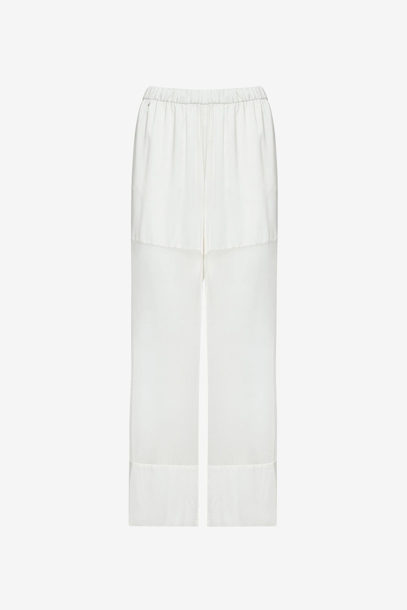 Prue – Pantalone in raso e voile - immagine 5