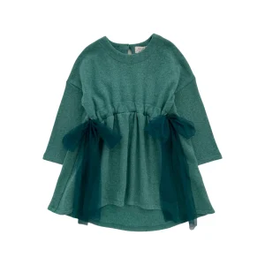 ABITO IN CALDO COTONE VITA ARRICCIATA