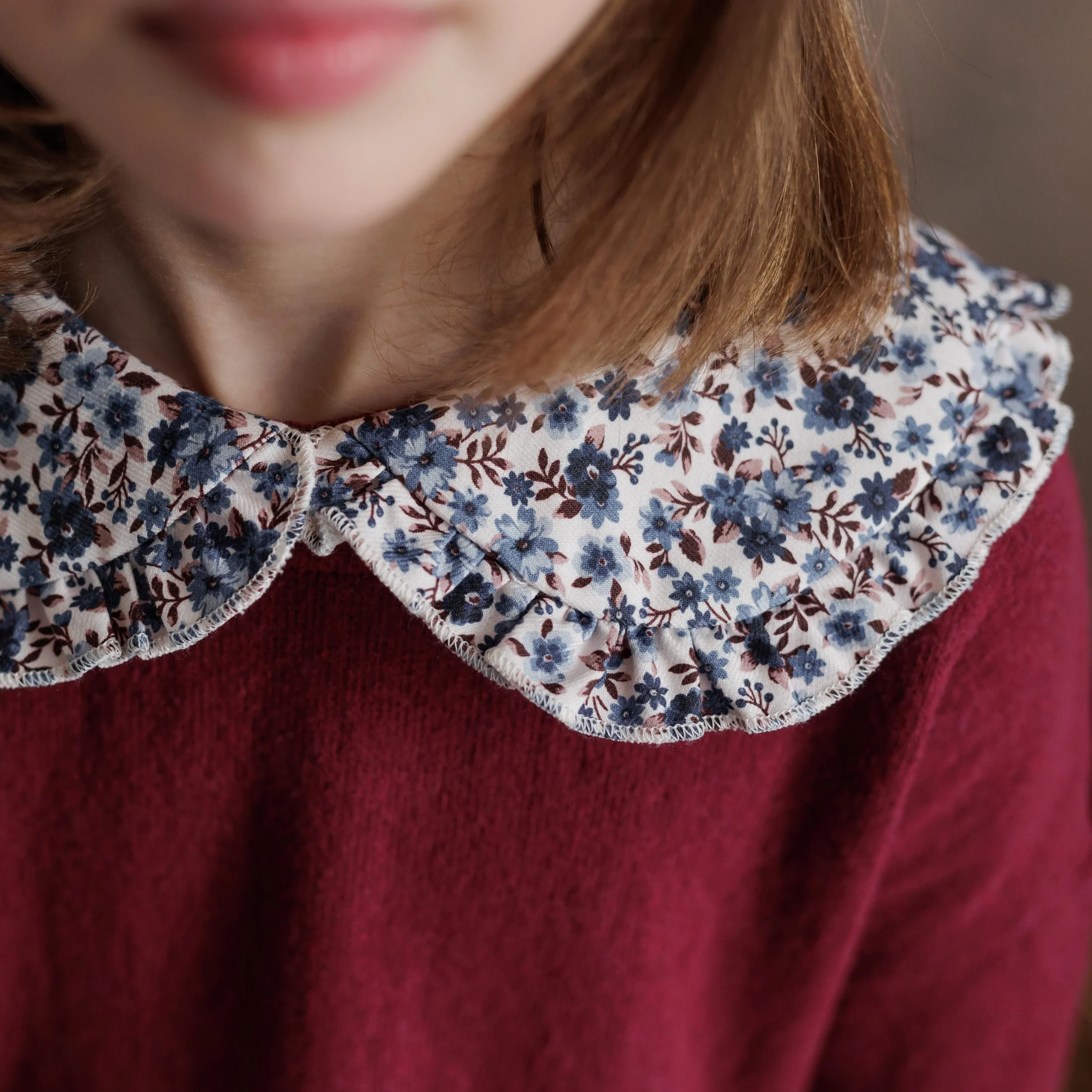 ABITO CALDO COTONE COLLETTO FIORELLINO - immagine 3