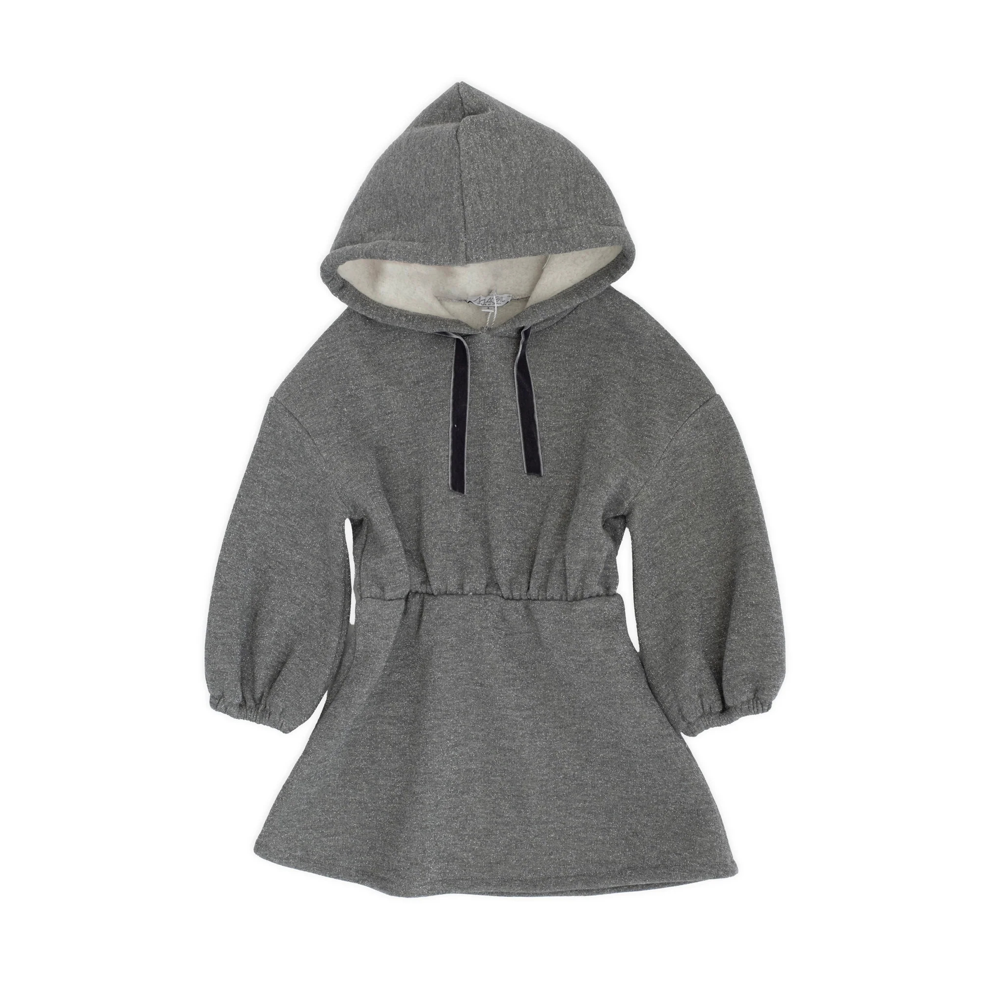 ABITO FELPA LUREX CON CAPPUCCIO - immagine 2