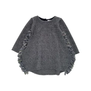 ABITO CON FRANGIA EGG-SHAPE