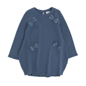 ABITO EGG-SHAPE CON FIOCCHI IN TULLE