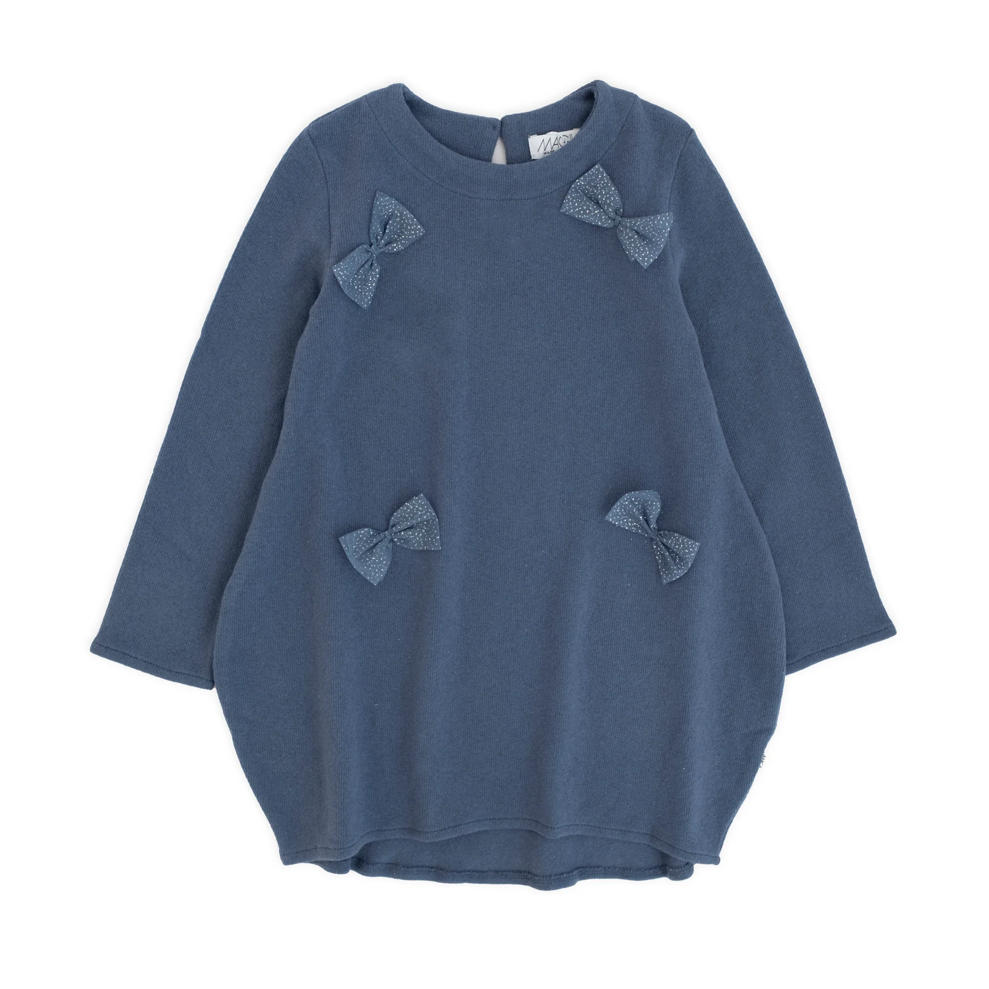 ABITO EGG-SHAPE CON FIOCCHI IN TULLE