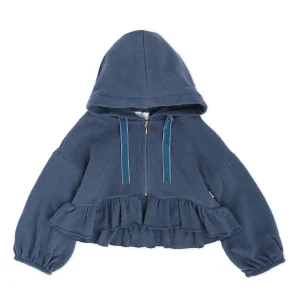 FELPA CON ZIP IN CALDO COTONE