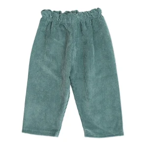 PANTALONE IN VELLUTO A CARAMELLA