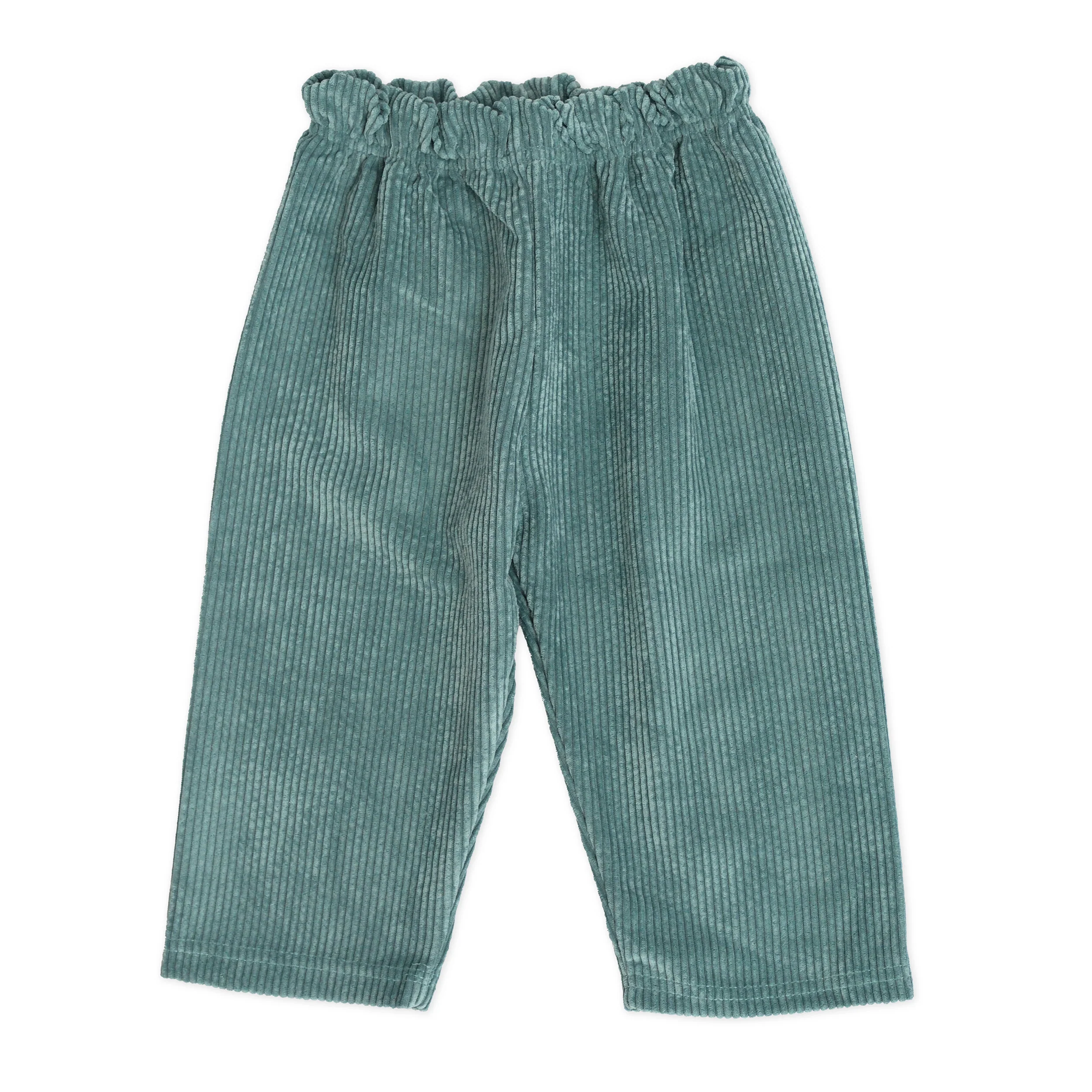 PANTALONE IN VELLUTO A CARAMELLA