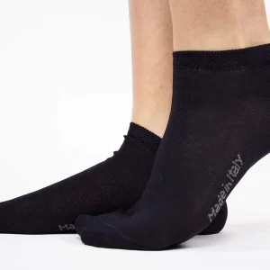 Calza fantasmino unisex in filo di scozia Nigra – 010 3PA