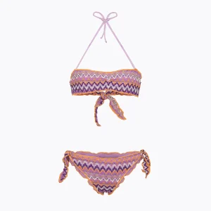 COSTUME BIMBA EFFEK FASCIA IN TESSUTO TRAFORATO BASE LILLA