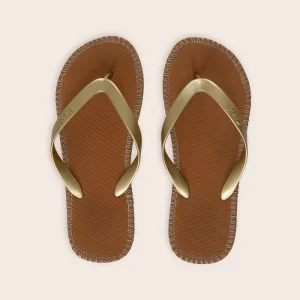 INFRADITO DONNA EFFEK IN GOMMA NEL COLORE ORO