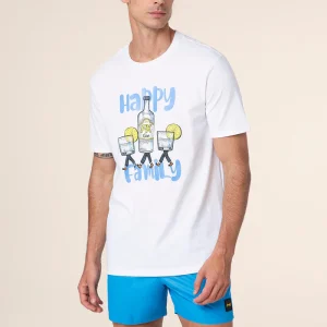 TSHIRT UOMO EFFEK BIANCA GIN FAMILY