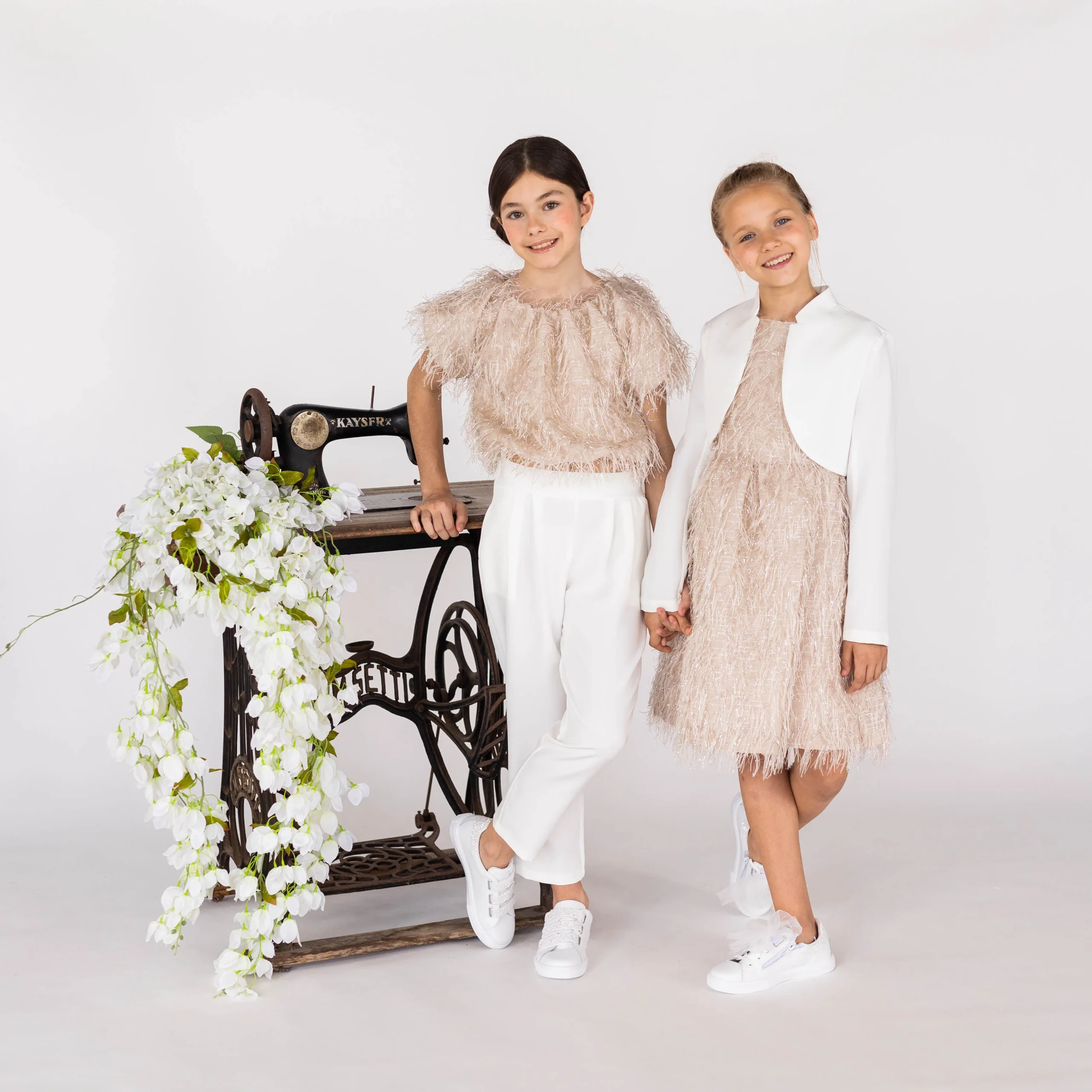 TOP FILAMENTOSO ECRU'