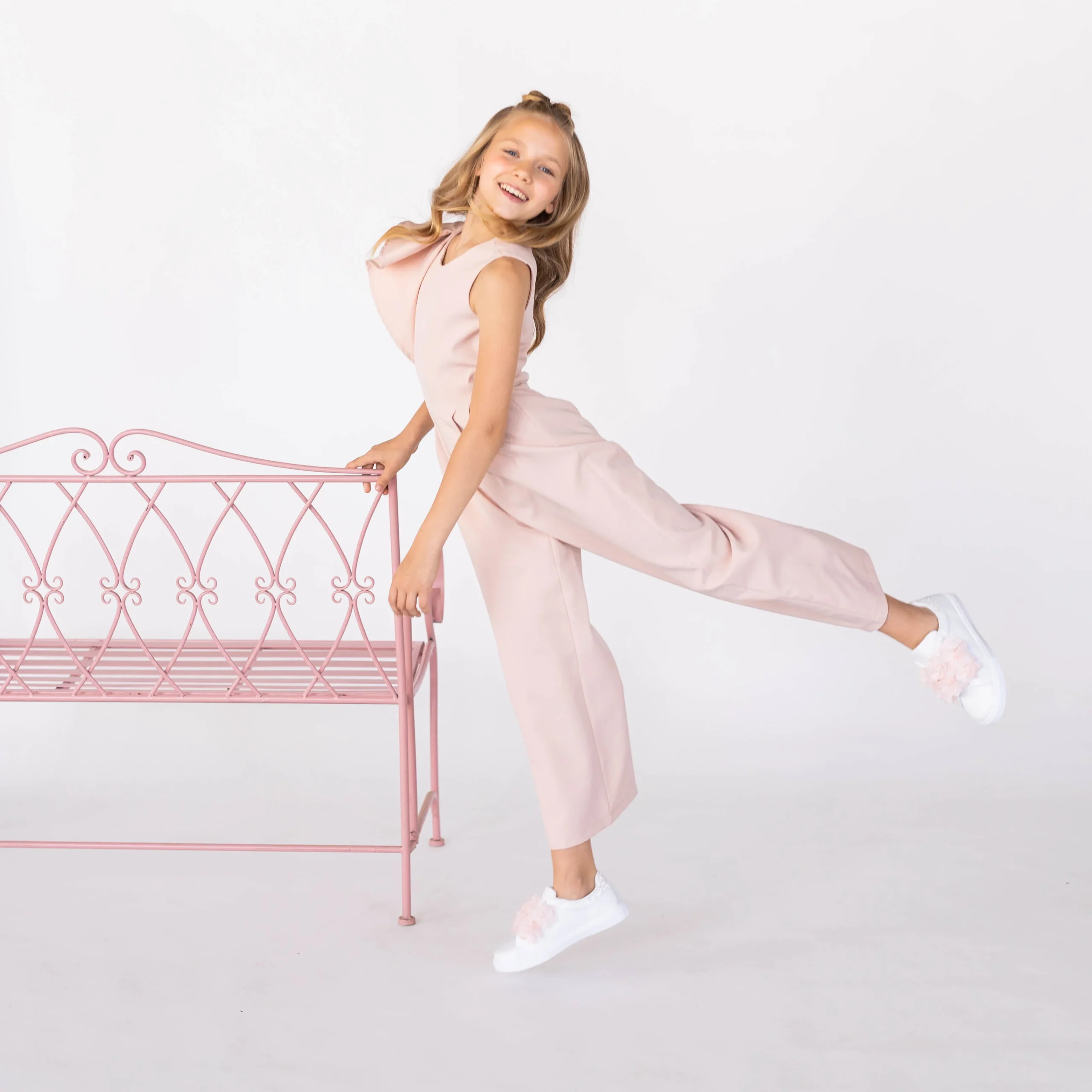 TUTA LUNGA CON VOLANT - immagine 2