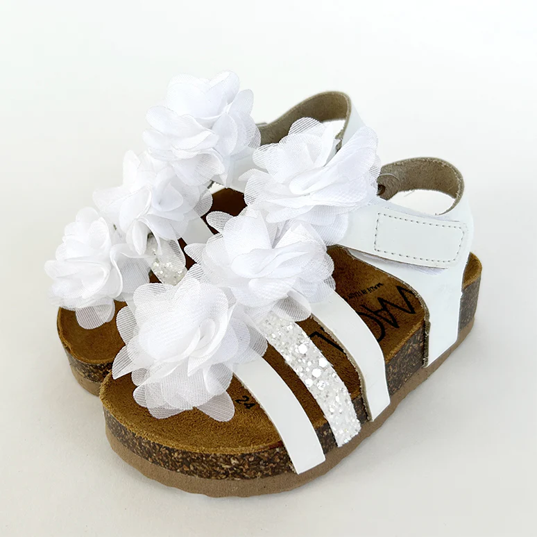 SANDALI CON FIORELLINI - immagine 2