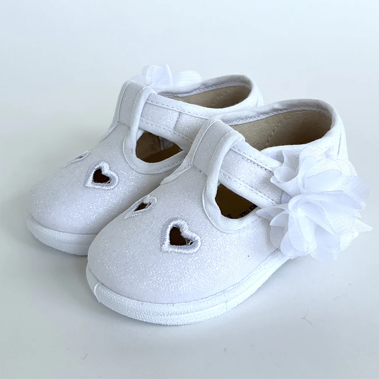 SANDALI GLITTER FINO CON OCCHIETTI