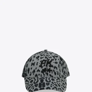 CAPPELLINO DA BASEBALL DONNA EFFEK MACULATO GRIGIO