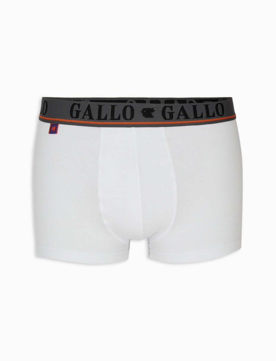 BOXER BASICO COTONE TINTA UNITA GALLO
