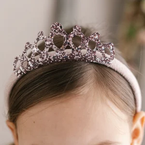 CERCHIETTO CON CORONCINA GLITTER