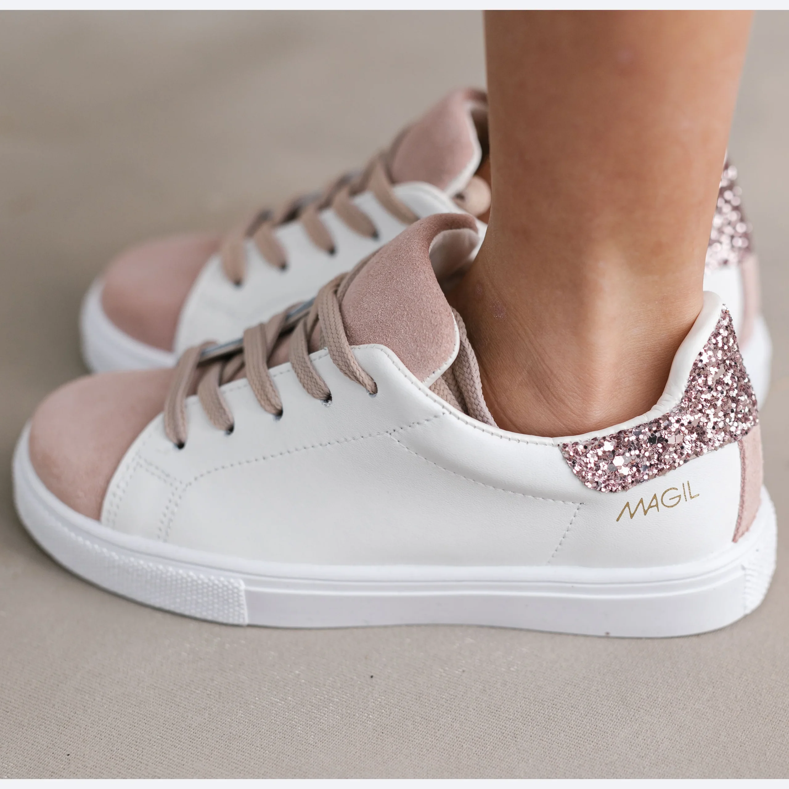 SNEAKERS BASICA SCAMOSCIATA - immagine 3