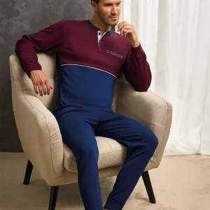 Pigiama in CALDO COTONE uomo GRANCHIO – GP2084