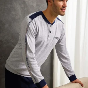 Pigiama in CALDO COTONE uomo GRANCHIO – GP2086