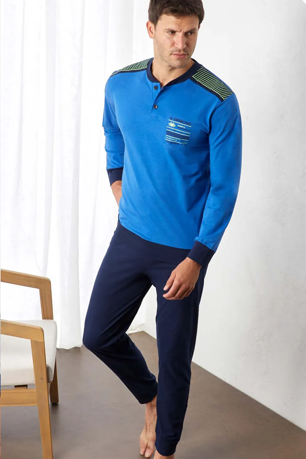 Pigiama in COTONE uomo IL GRANCHIO – GP1144