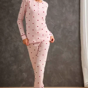 Pigiama in CALDO COTONE donna GRANCHIO – GP6098