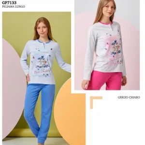 Pigiama in COTONE ragazza IL GRANCHIO – GP7133
