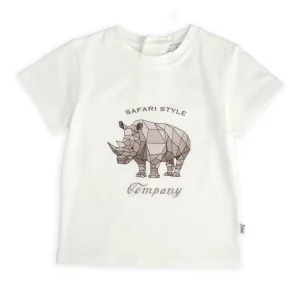 T-SHIRT STAMPA RINOCERONTE