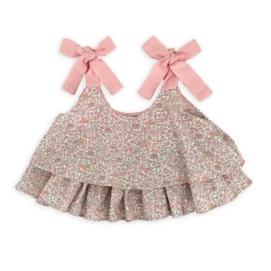 TOP FIORELLINO CON FIOCCHI