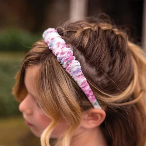 CERCHIETTO ARRICCIATO POPELINE FANTASIA