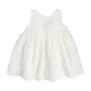 ABITO CON TULLE RICAMATO