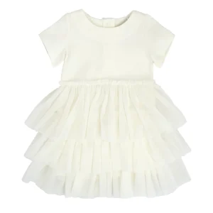 ABITO CON BALZE IN TULLE