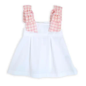 ABITO IN POPELINE FIOCCO VICHY