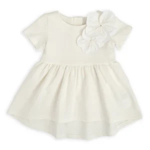 ABITO IN FELPA CON FIORI