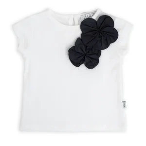 T-SHIRT CON FIORI
