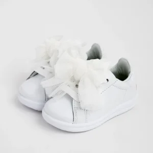SNEAKERS BABY CON FIOCCO TULLE