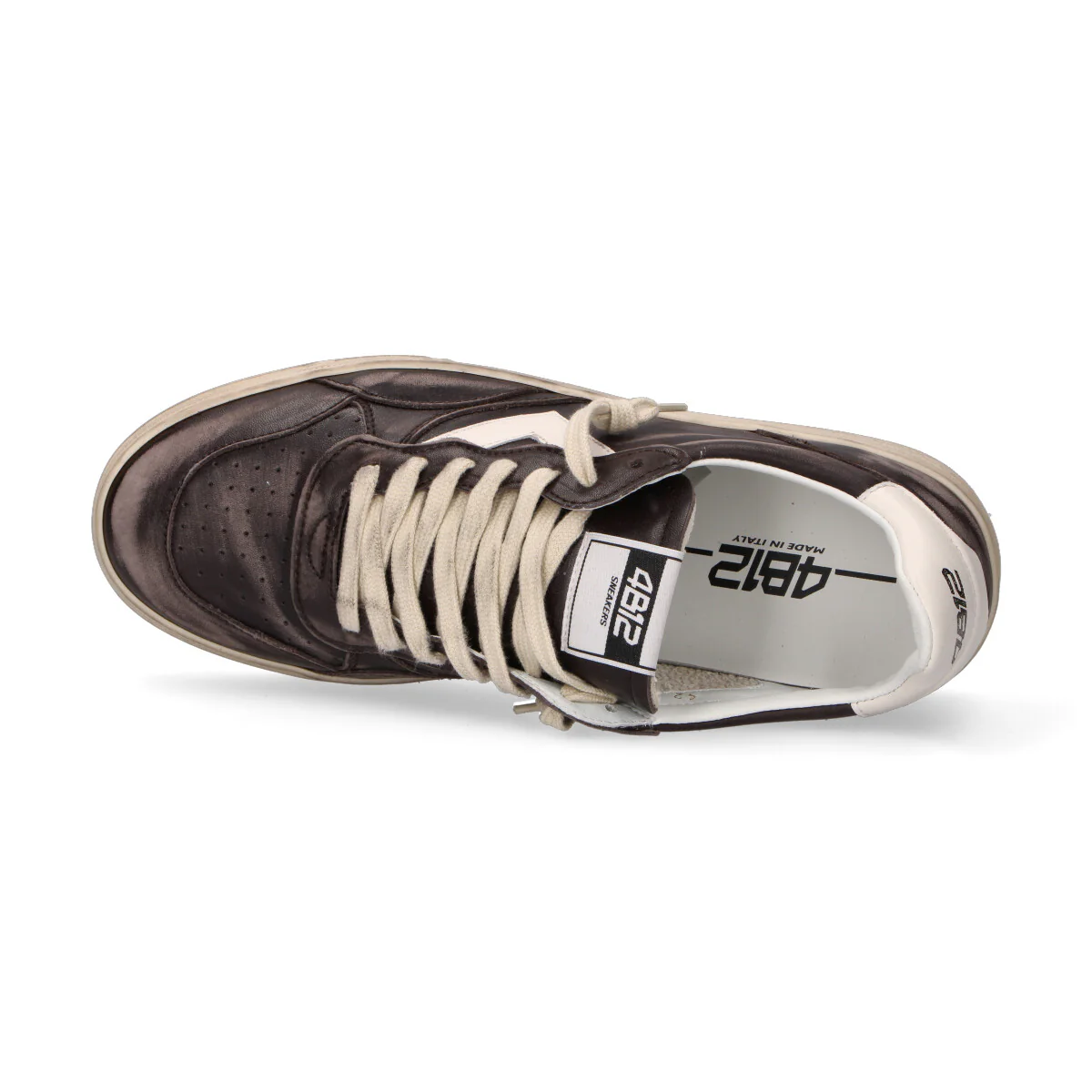 4B12 sneaker Hyper pelle antracite - immagine 4