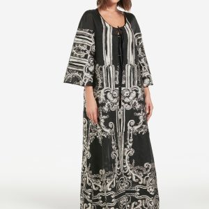 Bella – Vestaglia con ricami a mano