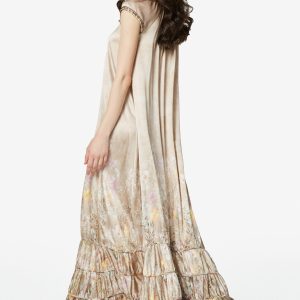 Lara – Abito lungo in seta