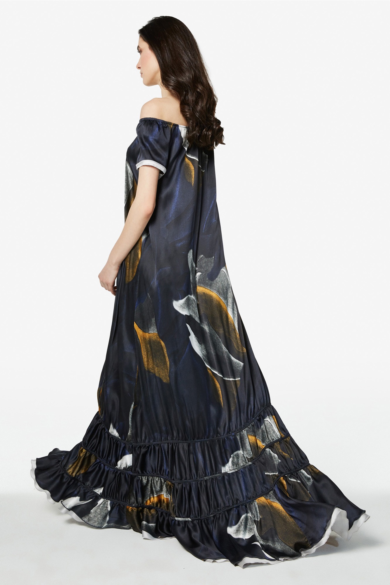 Lara – Abito lungo in seta - immagine 5