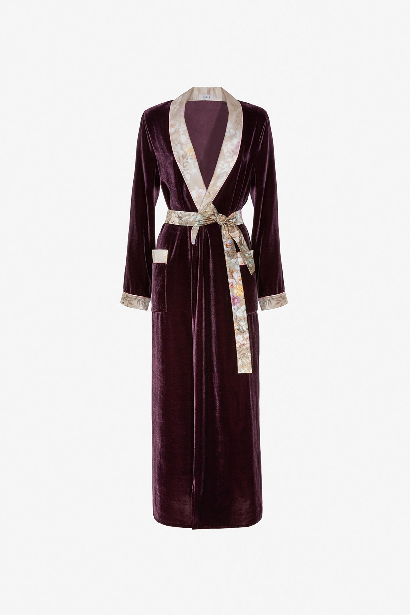 Carolin – Vestaglia lunga in velluto di seta - immagine 5