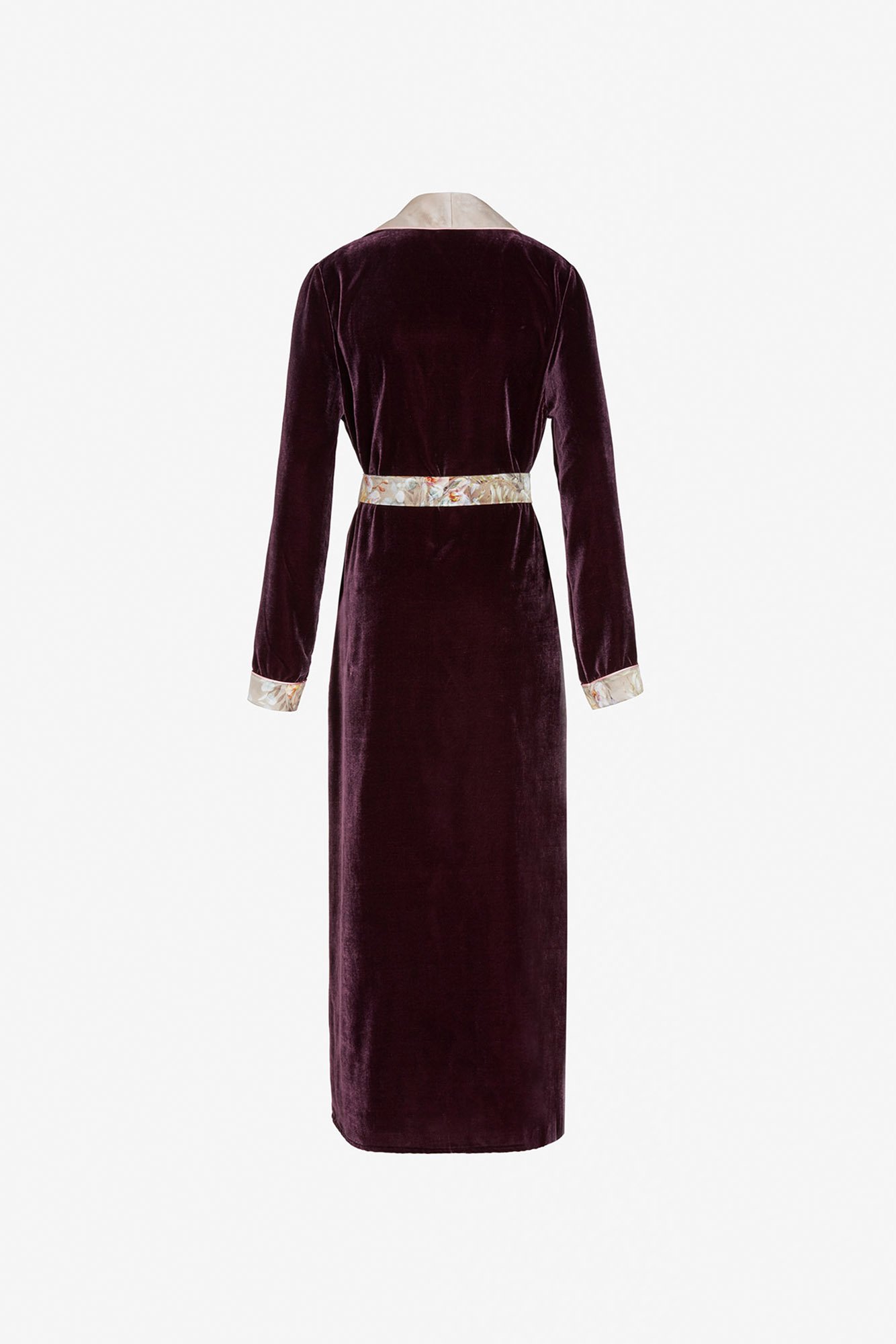 Carolin – Vestaglia lunga in velluto di seta - immagine 6