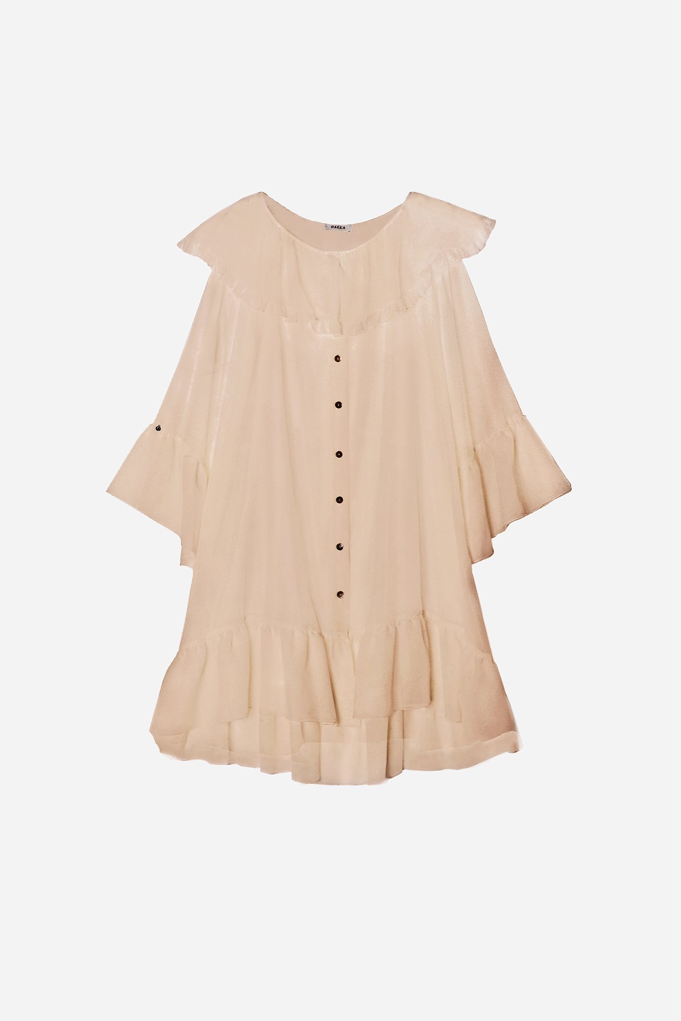 Aura – Vestaglia oversize in raso - immagine 8